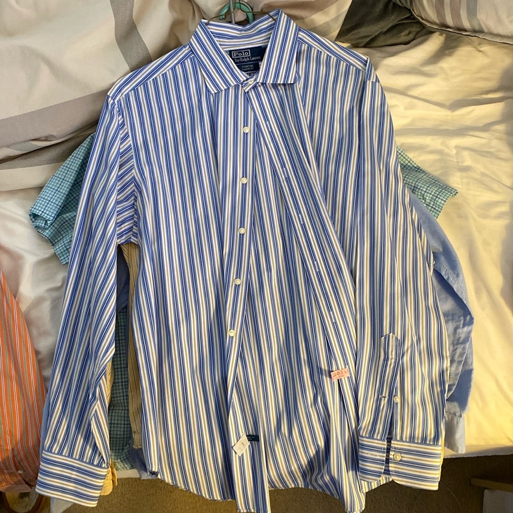 Ralph Lauren polo long sleeve collared shirt